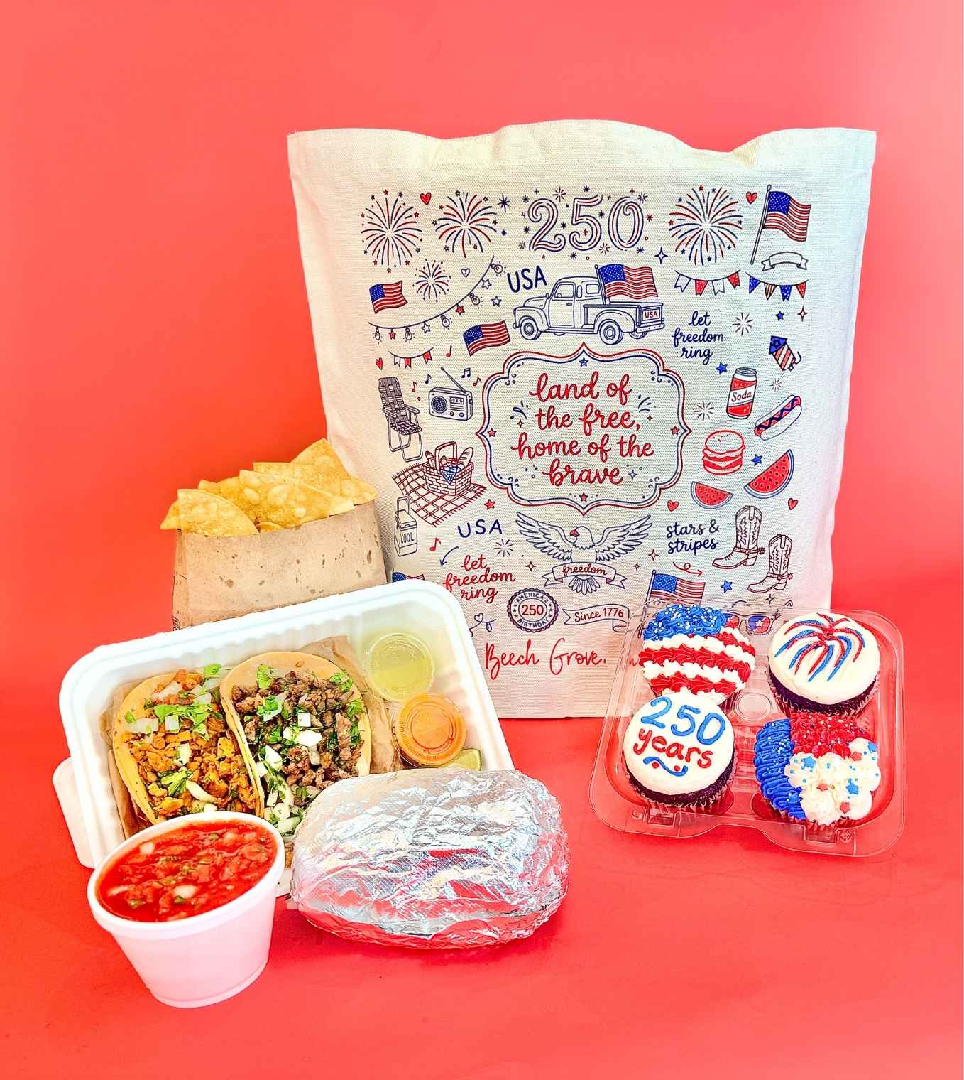 Beech Grove July 3 foodie bundle from Pronto Taco