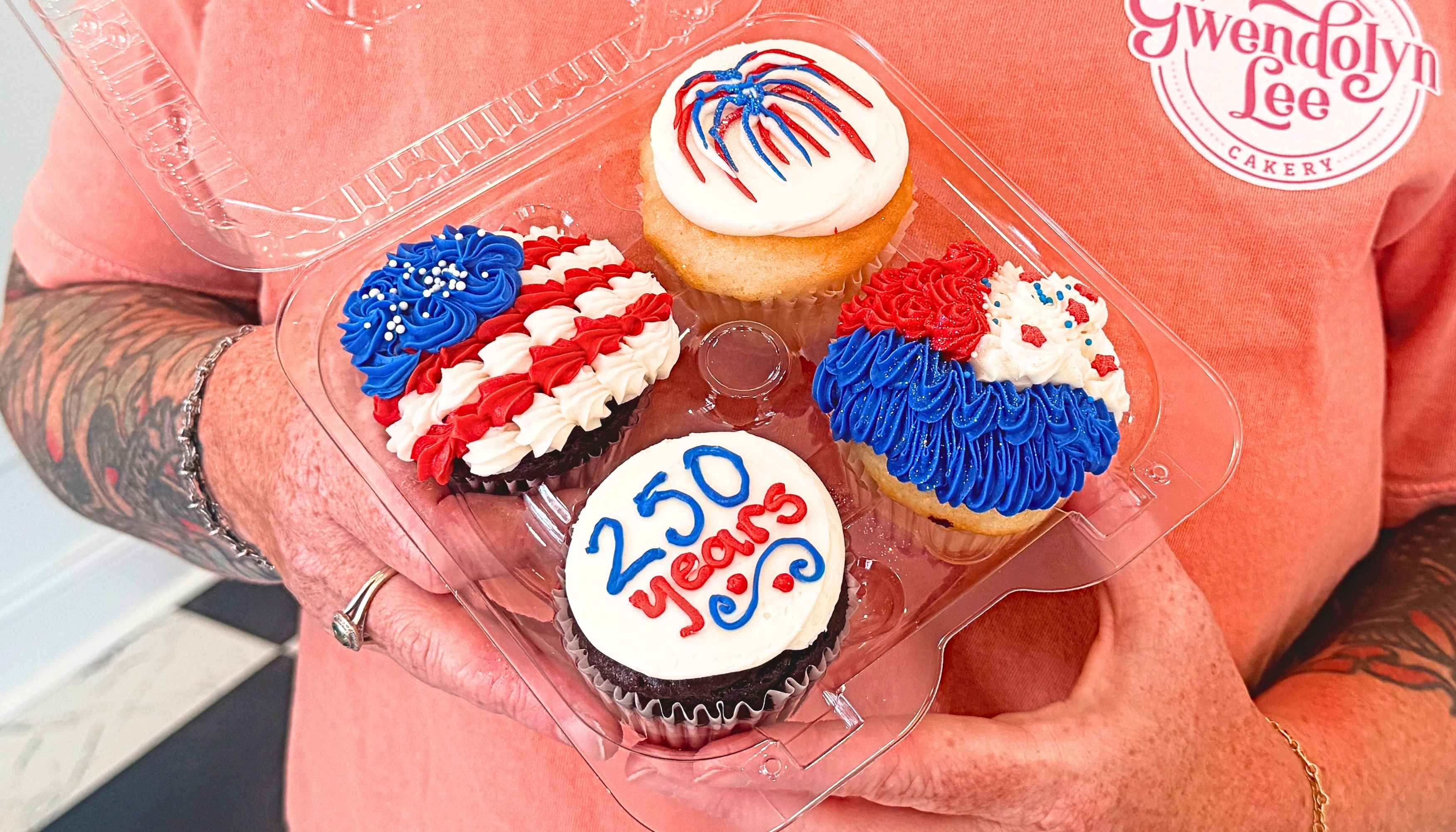 Cupcakes from Gwendolyn Lee Cakery