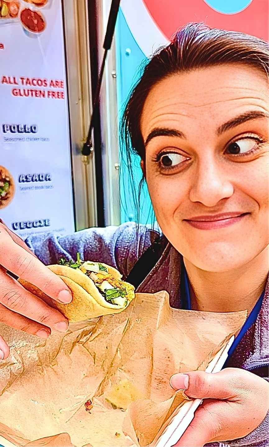 Lunch and learn catering in Indianapolis with tacos cooked hot off the grill