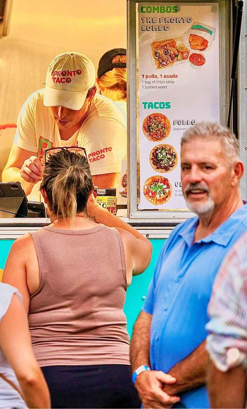 Pronto Taco tacos ready for fast pickup at the Beech Grove taco shop near Indianapolis