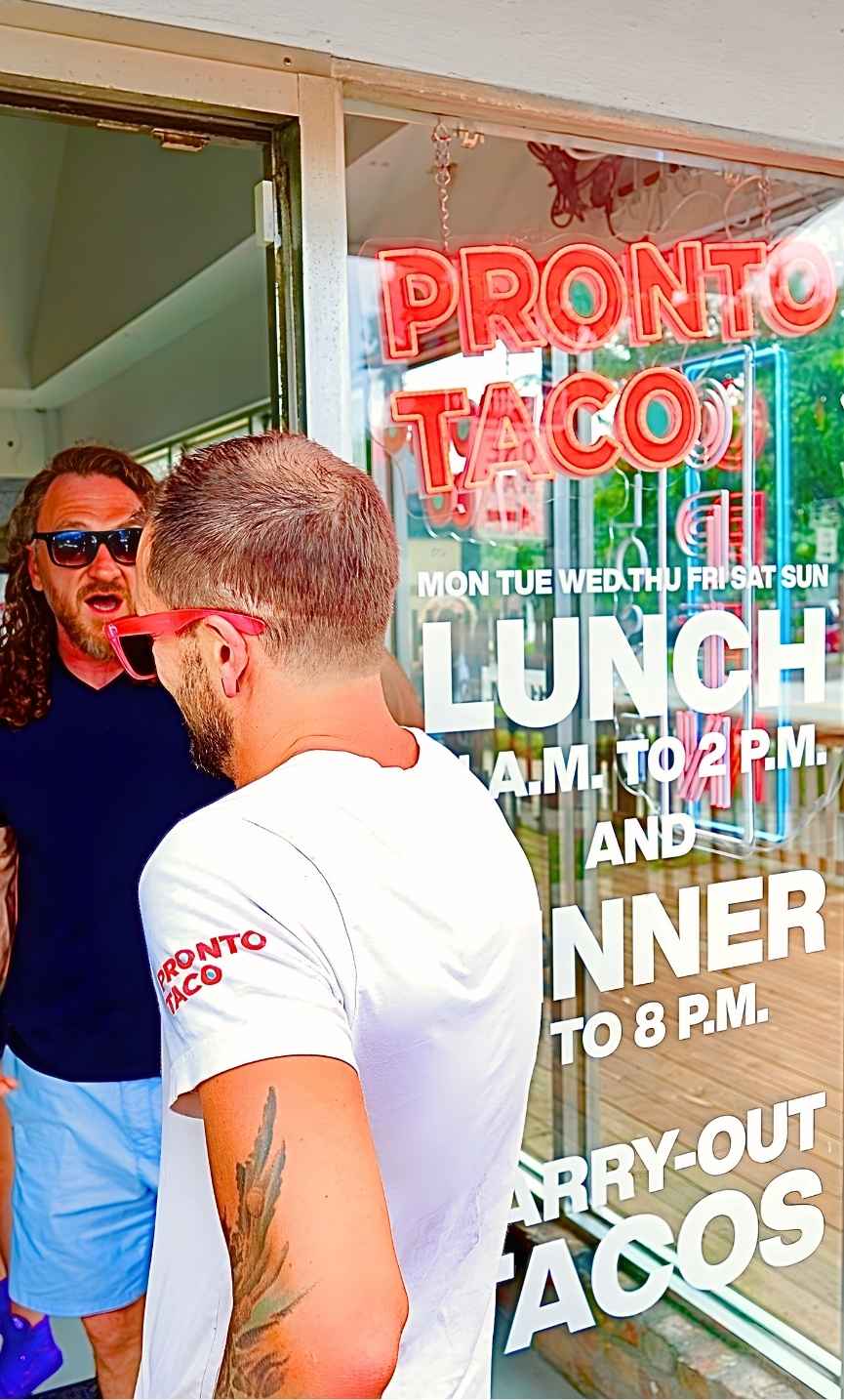 Hot-off-the-grill tacos for carry-out on Main Street in Beech Grove
