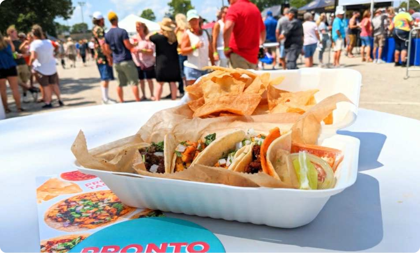 Carry-out tacos packed hot for Garfield Park concert nights and park visits