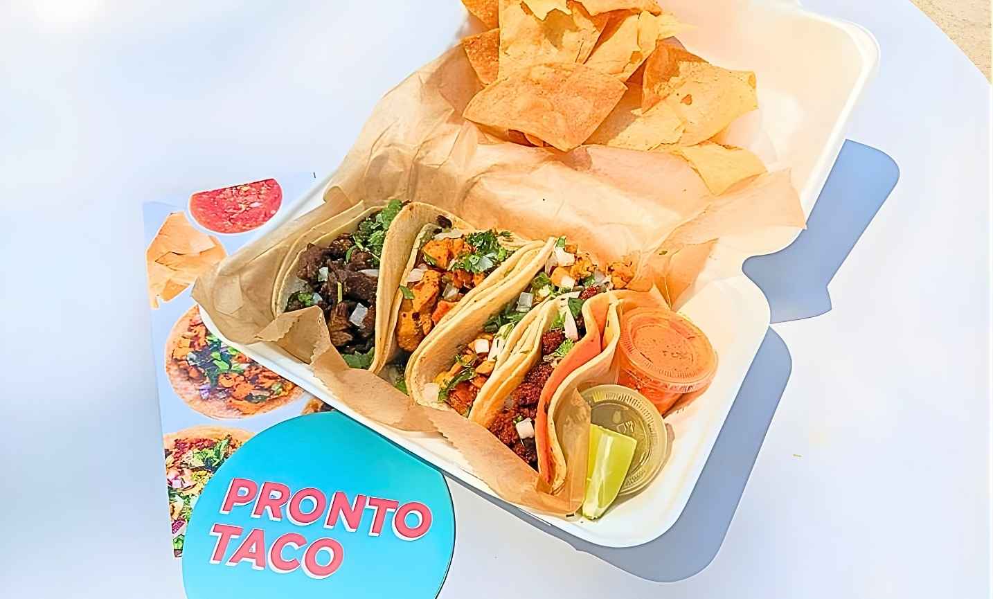 Street-style tacos cooked hot off the grill